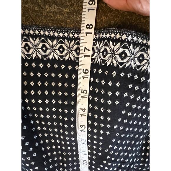 Max Edition Black & White Nordic sweater skater skirt mini reversible academia - Picture 4 of 8